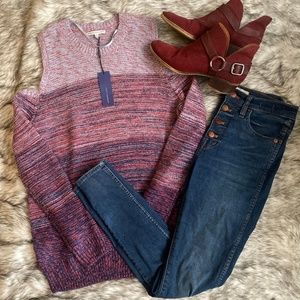 Rebecca Minkoff - Page Cold Shoulder Sweater - L